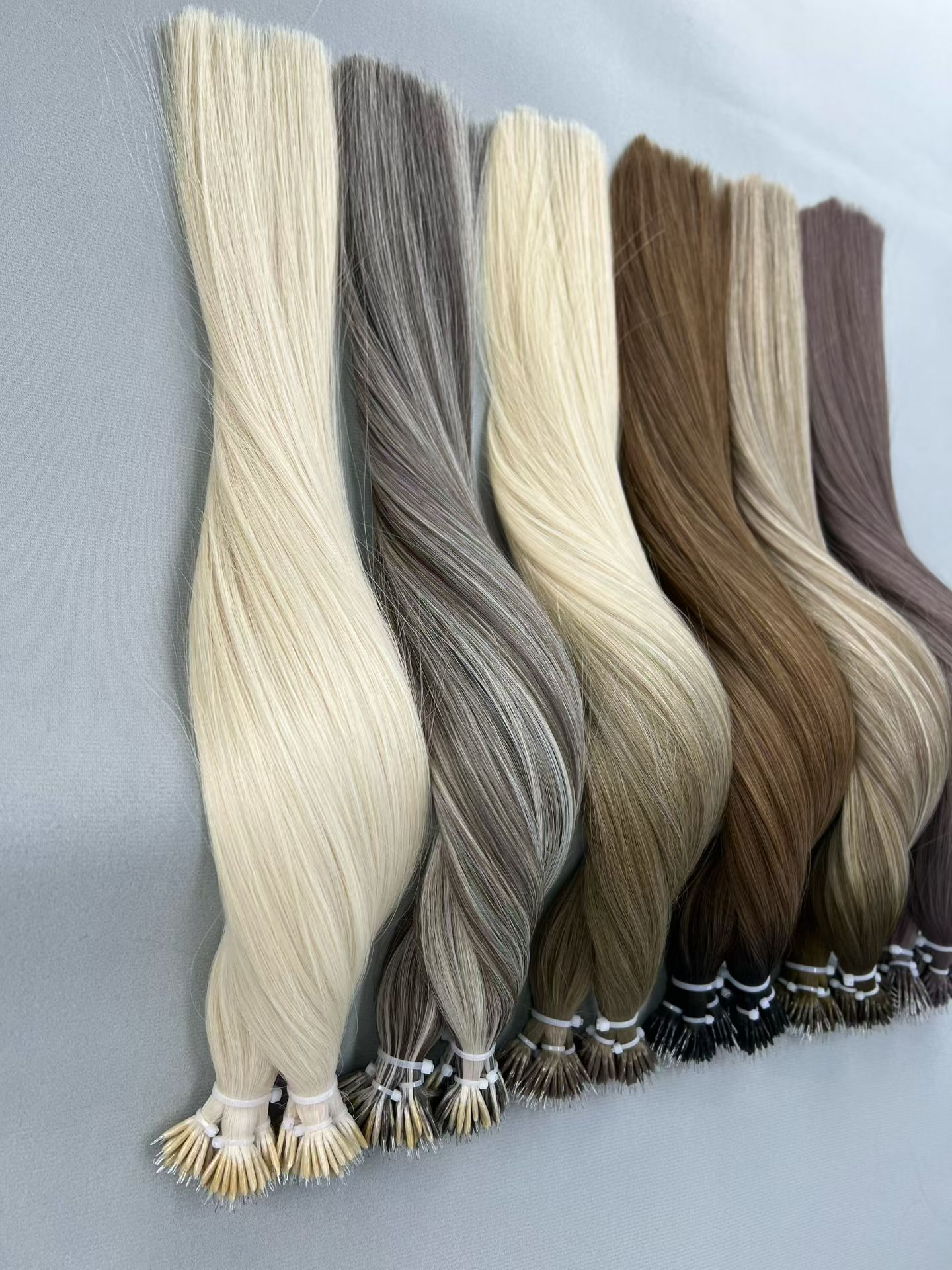 Chinese donor hair in a refined range of natural shades